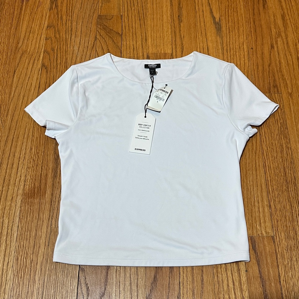 NWT Express Women's White Top